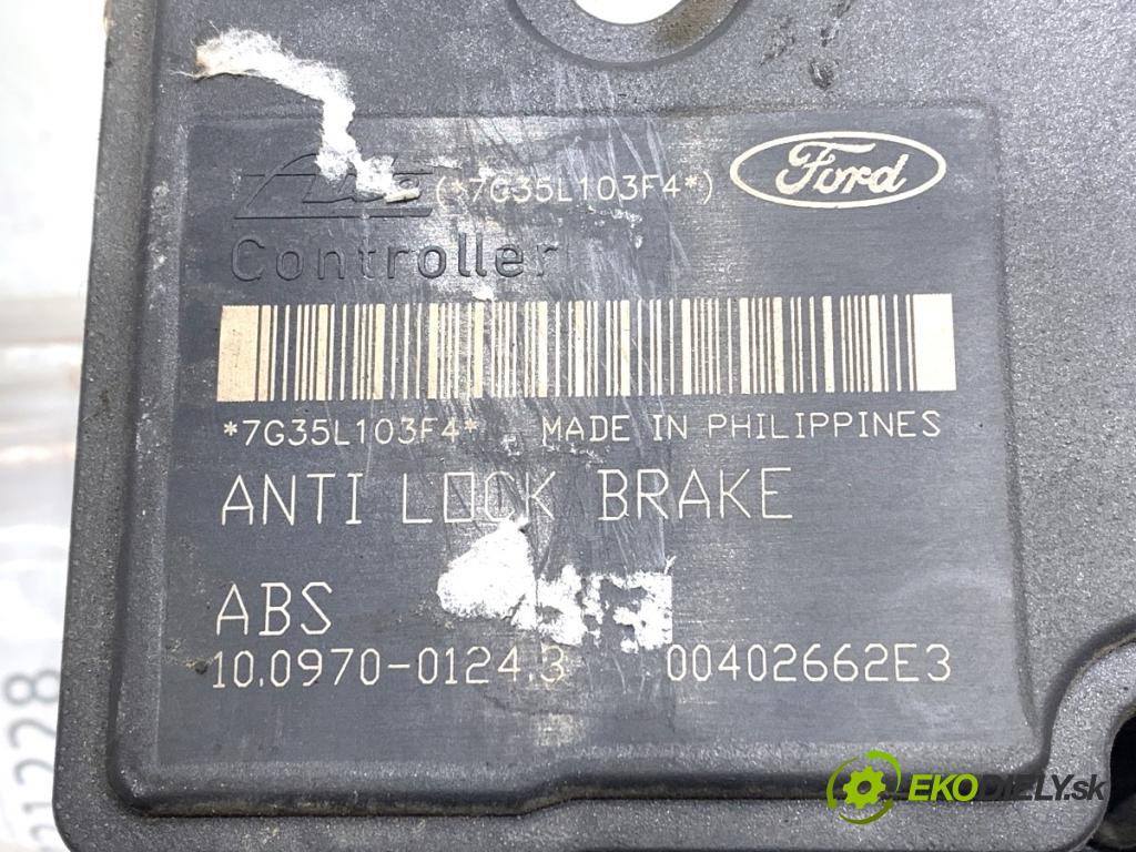 FORD FOCUS C-MAX nadwozie wielkoprzestrzenne (MPV) 2005 66 kW 1.6 TDCi 1560 Pumpa ABS 3M512M110JA (Pumpa ABS)