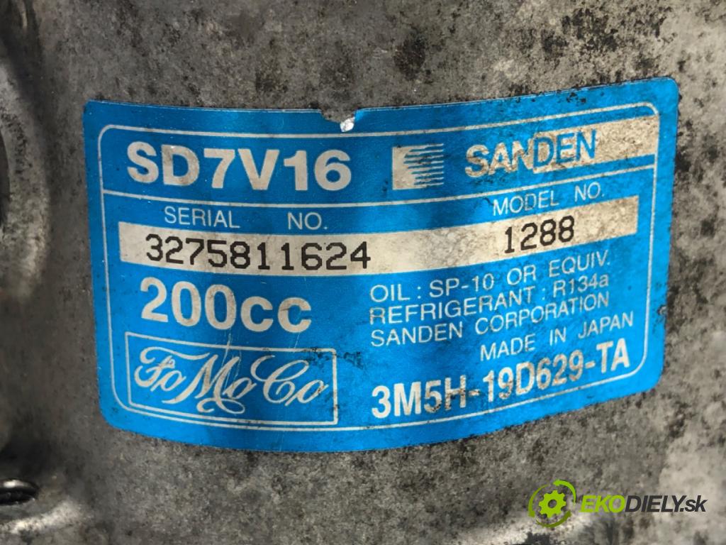 VOLVO V50 Kombi 2007 80 kW 1.6 D 1560 Kompresor klimatizácie 3M5H-19D629-TA (Kompresor klimatizácie)