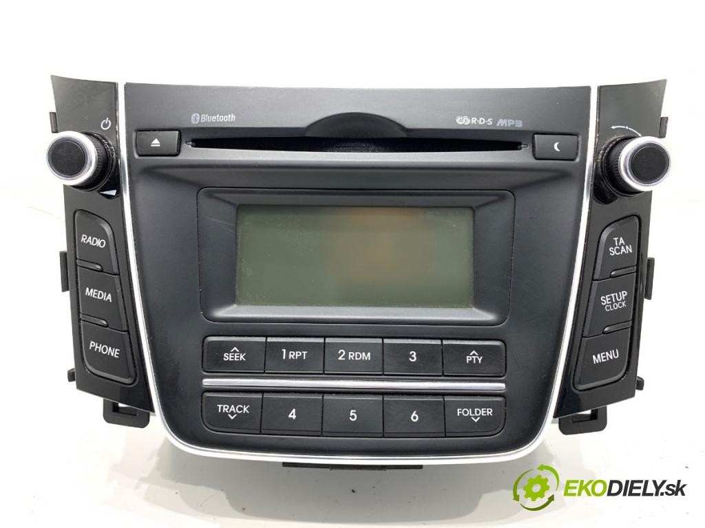 HYUNDAI i30 liftback 2015 81 kW 1.6 CRDi 1582 RADIO 96170-A6210GU (Audio zariadenie)
