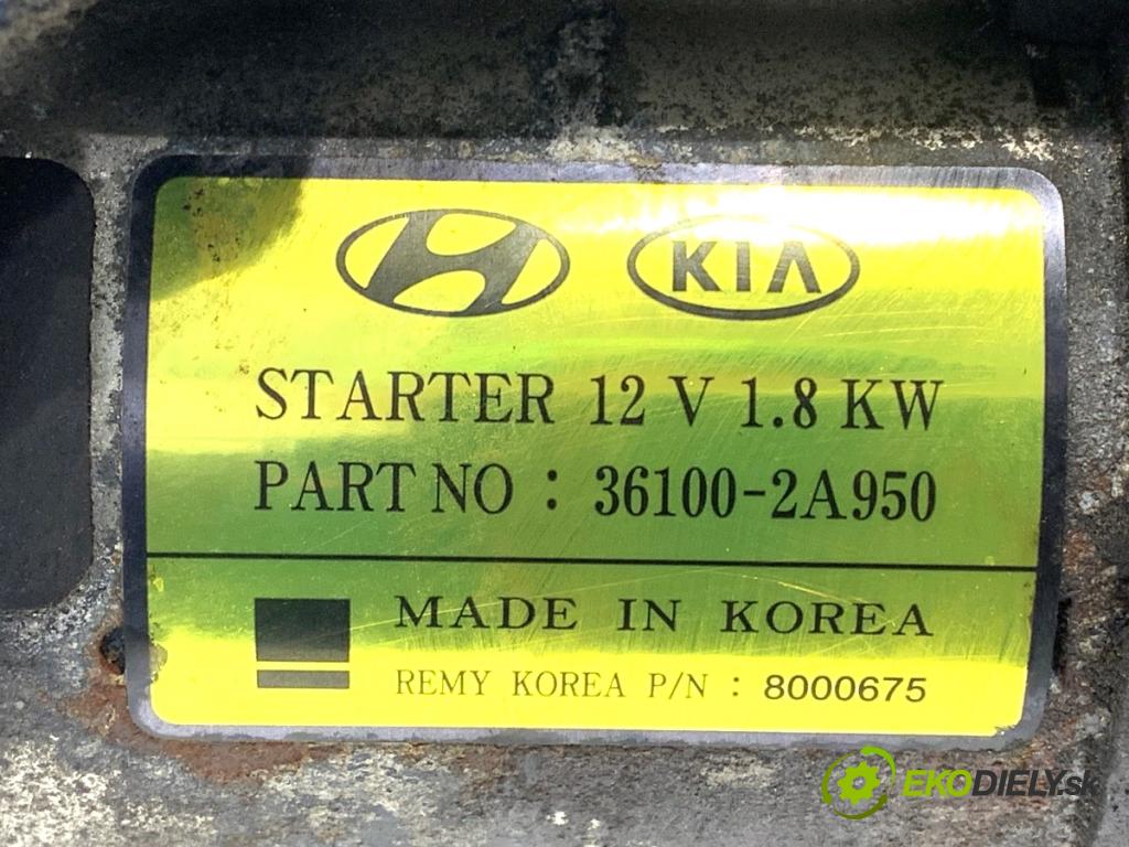 HYUNDAI i30 liftback 2015 81 kW 1.6 CRDi 1582 Štartér 36100-2A950 (Štartér)