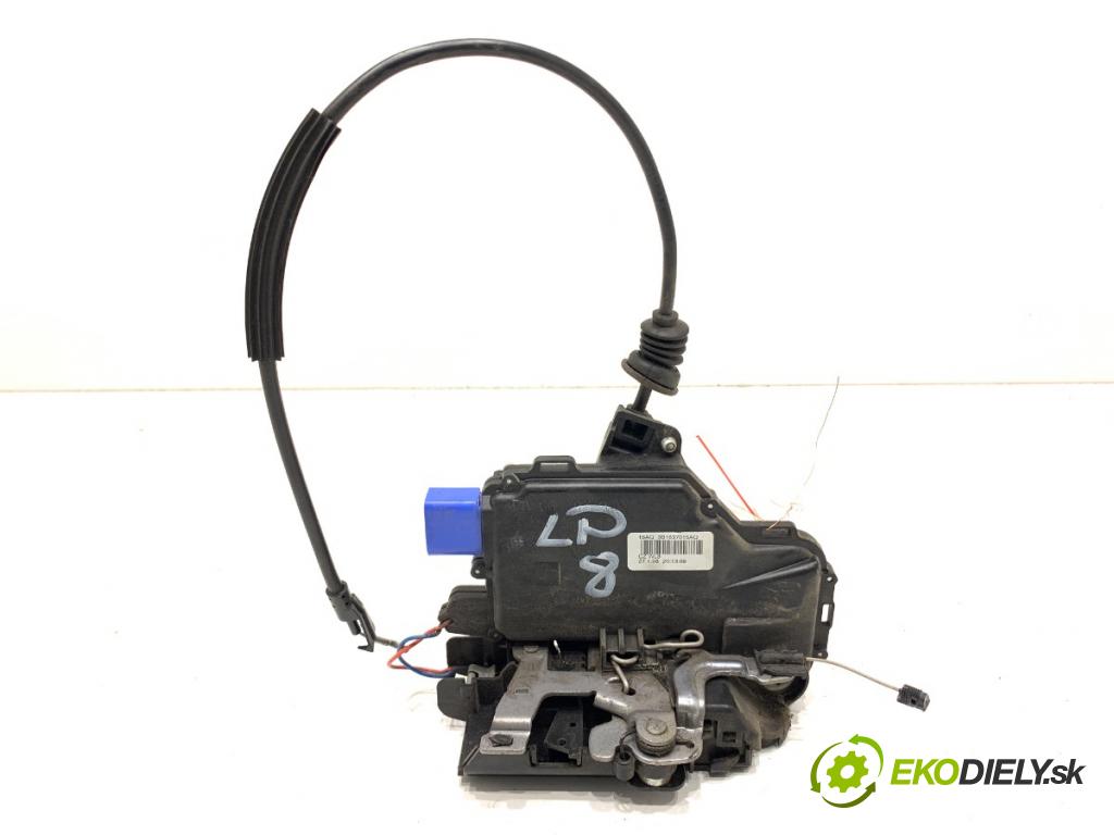 VW POLO IV 9N liftback 2008 51 kW 1.4 TDI 1422 zámok dveře levý přední část 3B1837015AQ