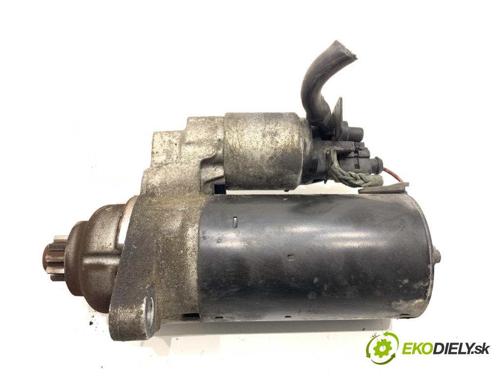VW POLO IV 9N liftback 2008 51 kW 1.4 TDI 1422 Štartér 02T911024 (Štartér)