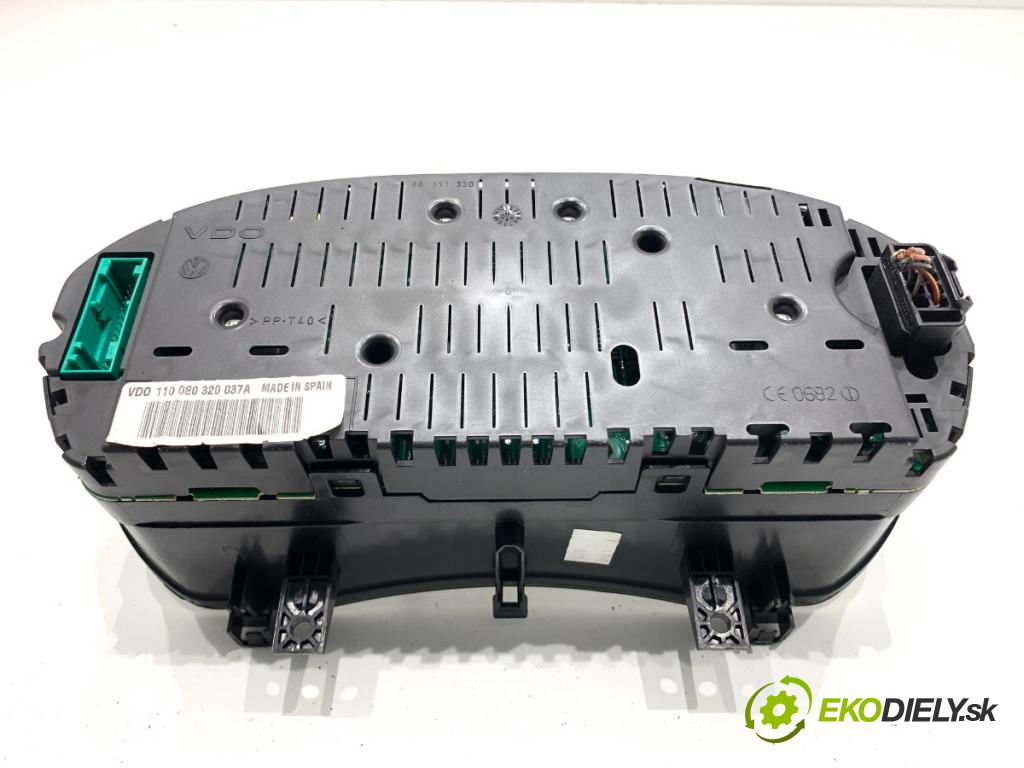 VW POLO IV 9N liftback 2008 51 kW 1.4 TDI 1422 Prístrojovka 6Q0920804J (Prístrojová doska)