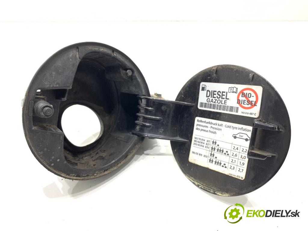 VW POLO IV 9N liftback 2008 51 kW 1.4 TDI 1422 Dvierka nádrže paliva (Kľučka dverí ostatné)
