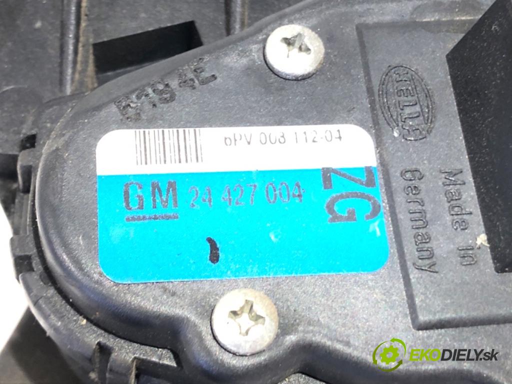 OPEL ASTRA H liftback 2004 74 kW 1.7 CDTI (L48) 1686 Potenciometer plynu 24427004 (Potenciometer plynového pedálu)