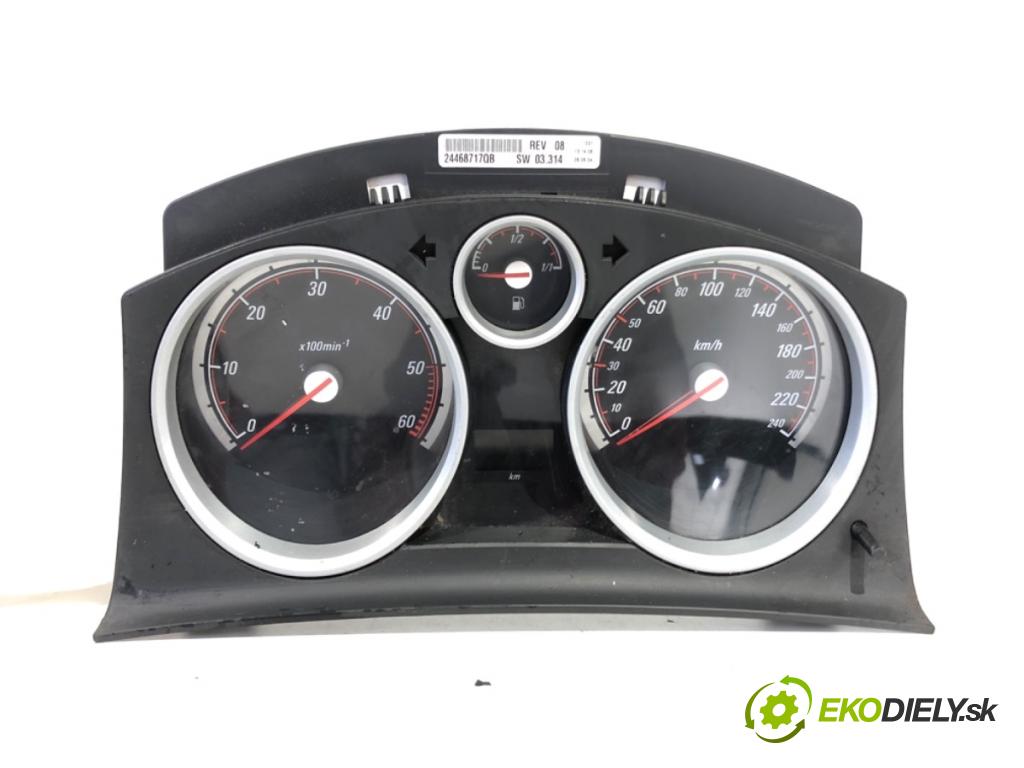 OPEL ASTRA H liftback 2004 74 kW 1.7 CDTI (L48) 1686 prístrojovka 24468717QB (Přístrojové desky, displeje)