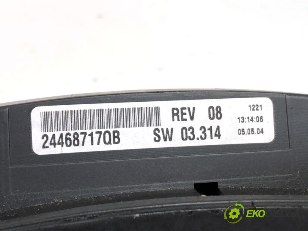 OPEL ASTRA H liftback 2004 74 kW 1.7 CDTI (L48) 1686 prístrojovka 24468717QB (Přístrojové desky, displeje)