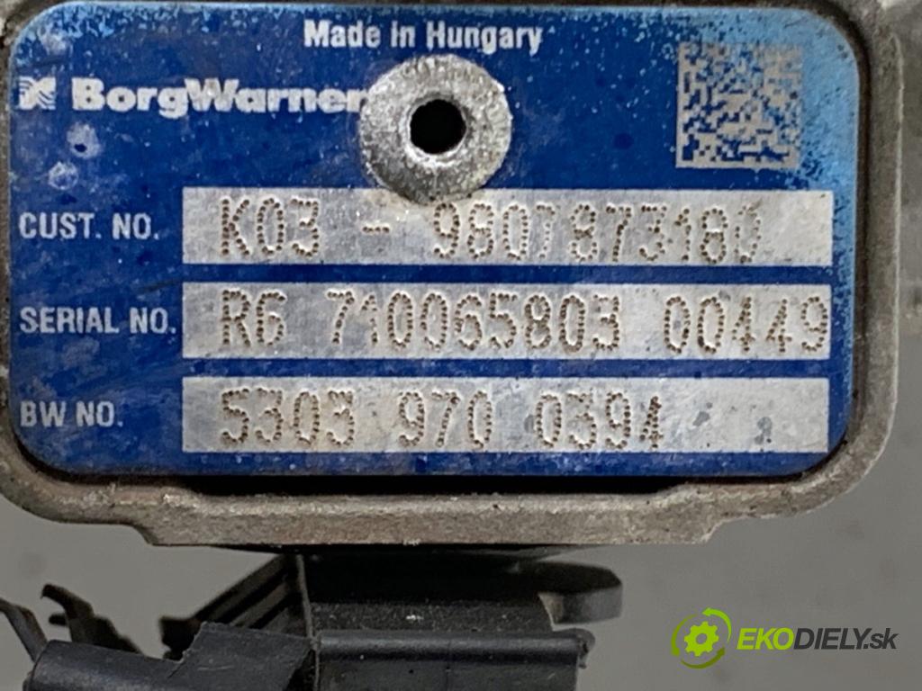 PEUGEOT 508 SW I Kombi 2015 133 kW 2.0 BlueHDi 180 1997 Turbodúchadlo,turbo 9807873180 (Turbodúchadlo (kompletné))