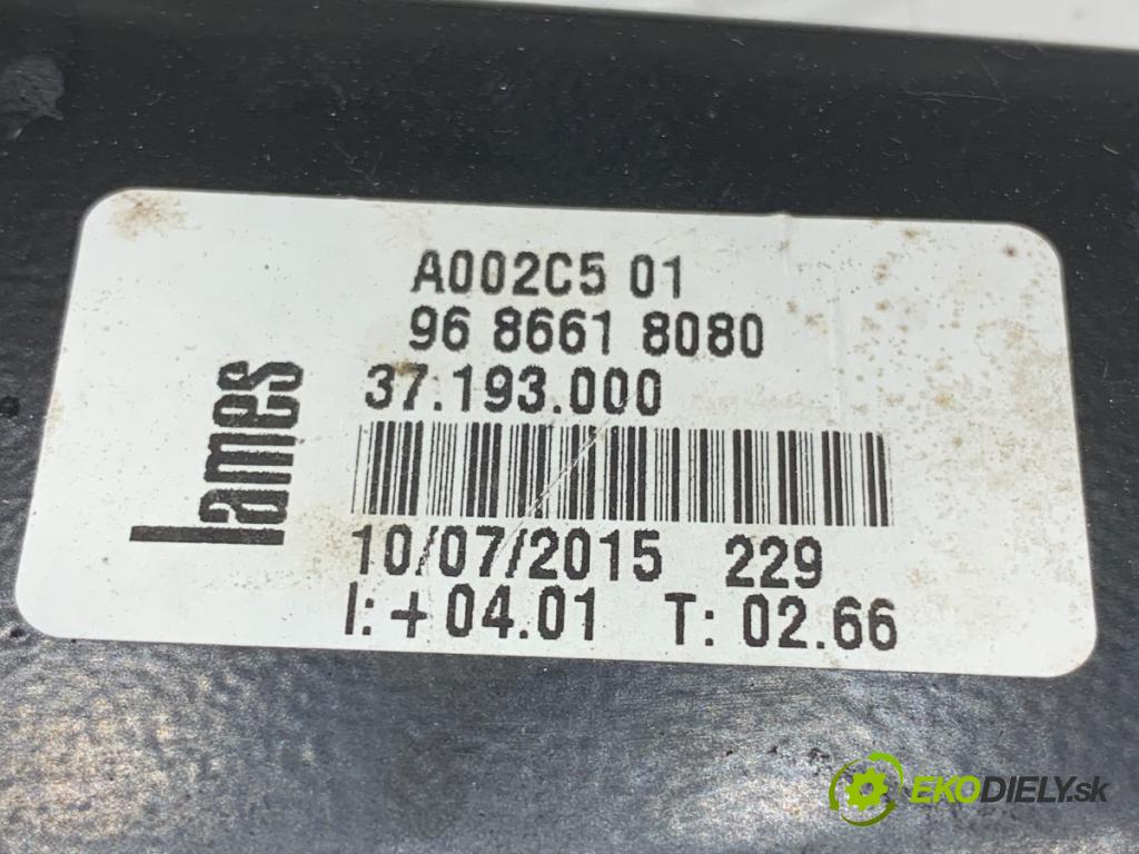 PEUGEOT 508 SW I Kombi 2015 133 kW 2.0 BlueHDi 180 1997 mechanismus okna pravý přední část 9688808180