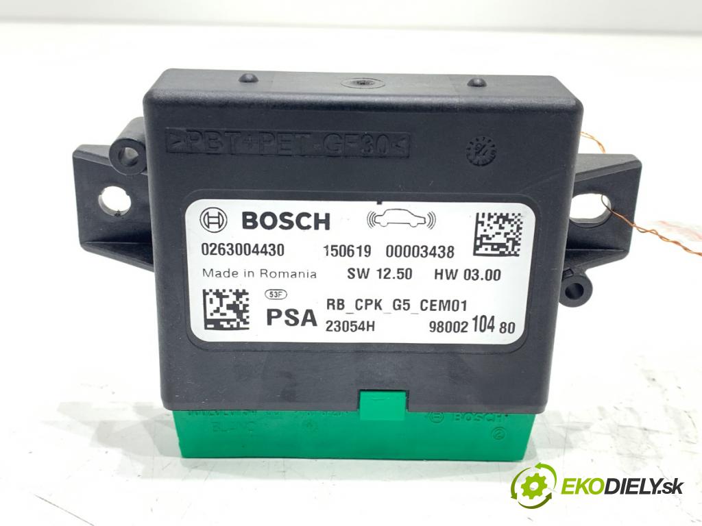 PEUGEOT 508 SW I Kombi 2015 133 kW 2.0 BlueHDi 180 1997 modul PDC 9800210480 (Ostatní)