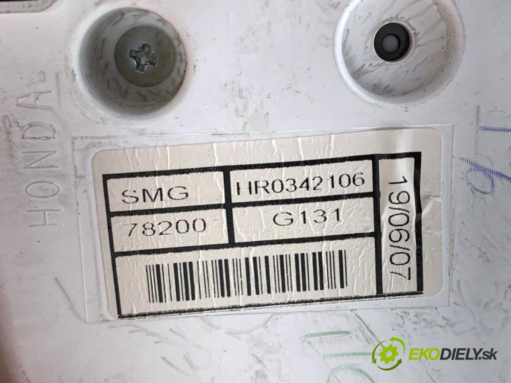 HONDA CIVIC VIII liftback 2007 103 kW 1.8 (FN1, FK2) 1799 Prístrojovka HR0342106 (Prístrojová doska)