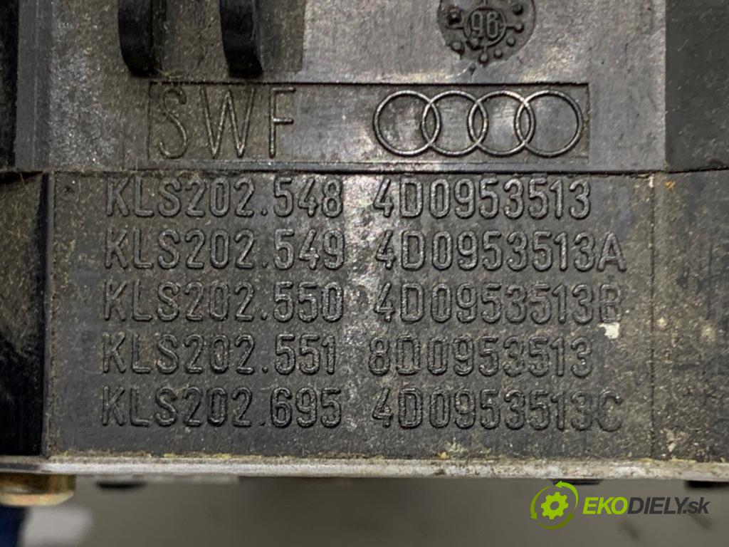 AUDI A4 B5 Kombi 1997 81 kW 1.9 TDI quattro 1896 Prepínač kombinovaný 4D0953513 (Prepínacie páčky pod volantom)