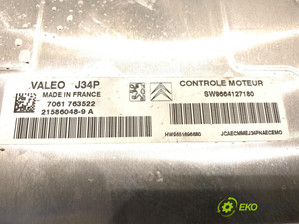 PEUGEOT 207 liftback 2007 54 kW 1.4 1360 riadiaca jednotka Motor 21586048-9A (Riadiaca jednotka)