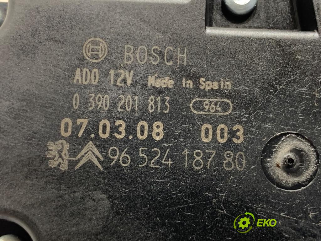 PEUGEOT 207 liftback 2007 54 kW 1.4 1360 motor stěračů zadní část 9652418780