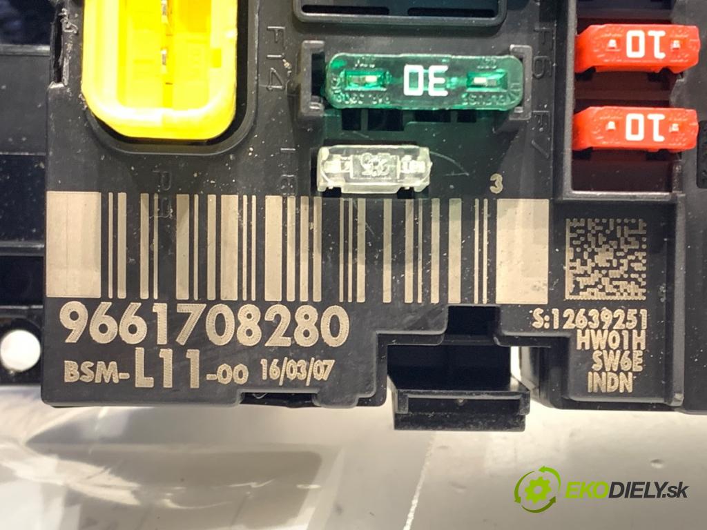 PEUGEOT 207 liftback 2007 54 kW 1.4 1360 Modul BSM 9661708280 (Riadiaca jednotka ostatné)