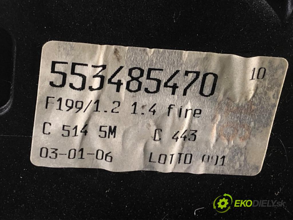 FIAT GRANDE PUNTO liftback 2006 57 kW 1.4 (199AXB11, 199AXB1A, 199BXB1A, 199AXL1A) 1368 Kulisa 553485470 (Rýchlostná páka (kulisa))