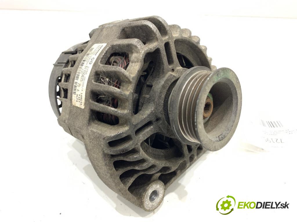 FIAT GRANDE PUNTO liftback 2006 57 kW 1.4 (199AXB11, 199AXB1A, 199BXB1A, 199AXL1A) 1368 Alternátor 51700675 (Alternátor)
