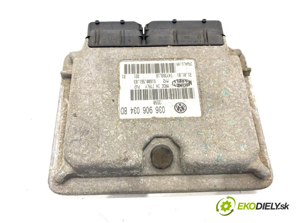SEAT LEON I liftback 2001 77 kW 1.6 16 V 1598 riadiaca jednotka Motor 036906034BD (Riadiaca jednotka)