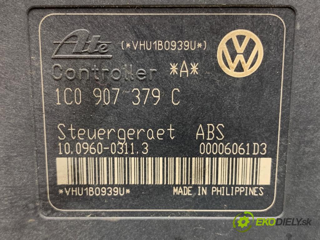 SEAT LEON I liftback 2001 77 kW 1.6 16 V 1598 Pumpa ABS 1J0614117E (Pumpa ABS)