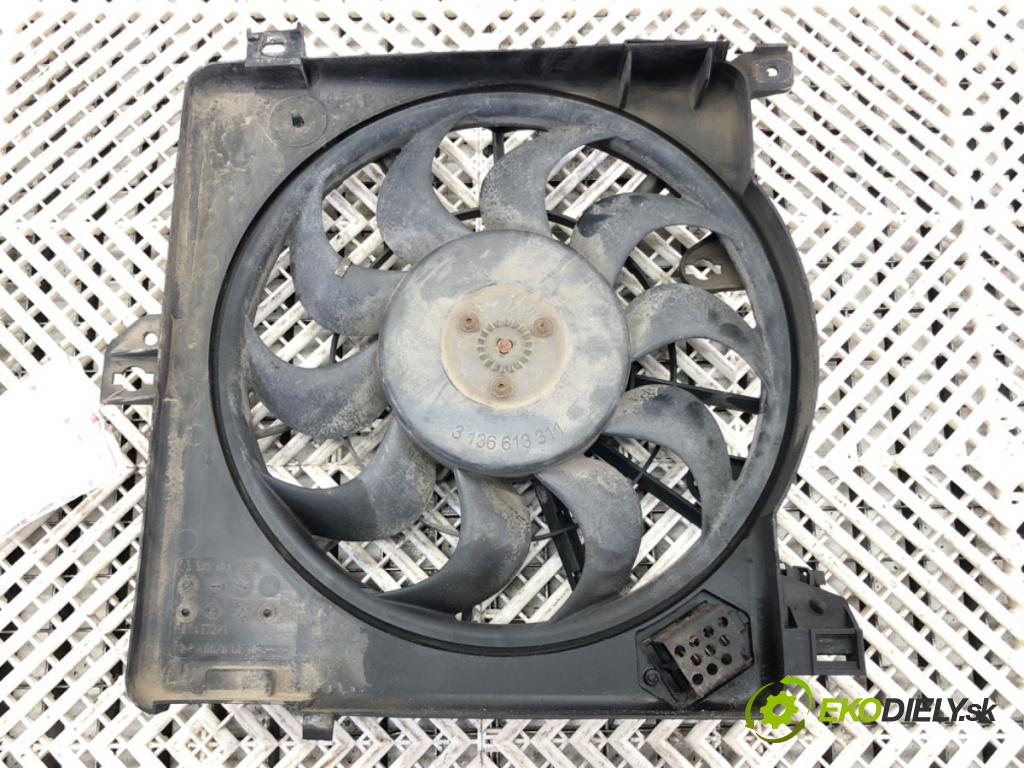 OPEL ASTRA H liftback 2005 74 kW 1.7 CDTI (L48) 1686 Ventilátor chladiča 24467444 0130303304 (Ventilátor)