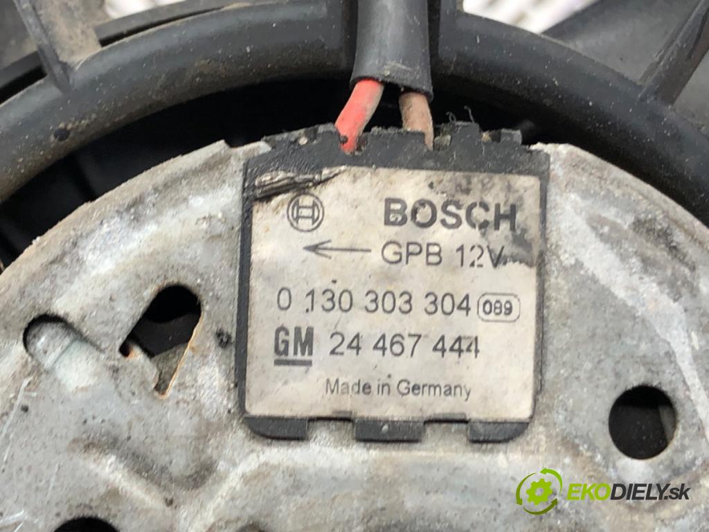 OPEL ASTRA H liftback 2005 74 kW 1.7 CDTI (L48) 1686 ventilátor chladiče 24467444 0130303304 (Ventilátory)