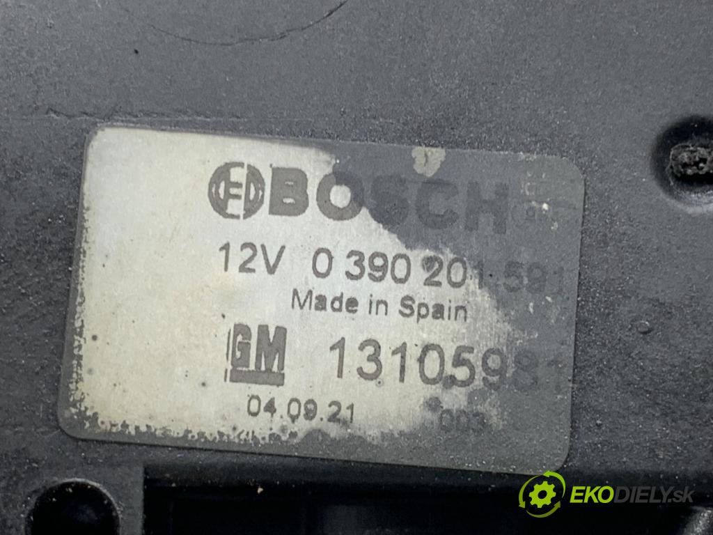 OPEL ASTRA H liftback 2005 74 kW 1.7 CDTI (L48) 1686 motor stěračů zadní část 13105981