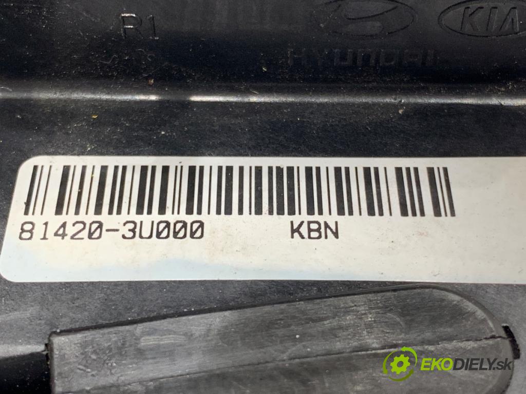KIA SPORTAGE III SUV 2015 99 kW 1.6 GDI 1591 zámok dveře pravý zadní část 81420-3U000