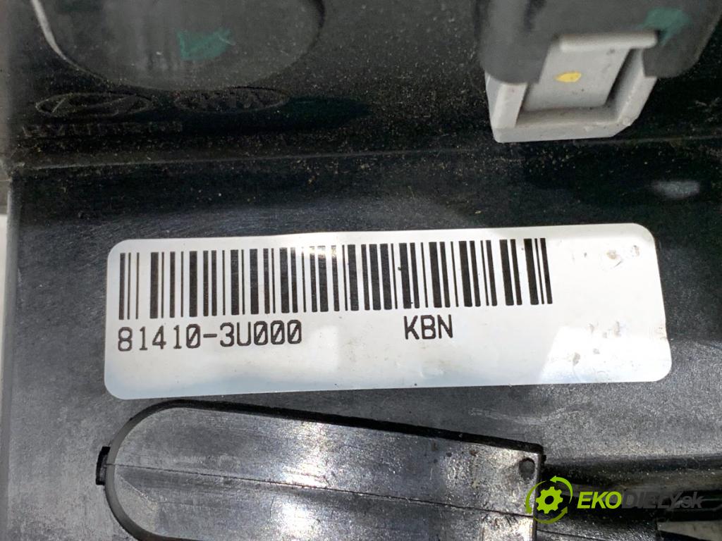 KIA SPORTAGE III SUV 2015 99 kW 1.6 GDI 1591 zámok dveře levý zadní část 81410-3U000