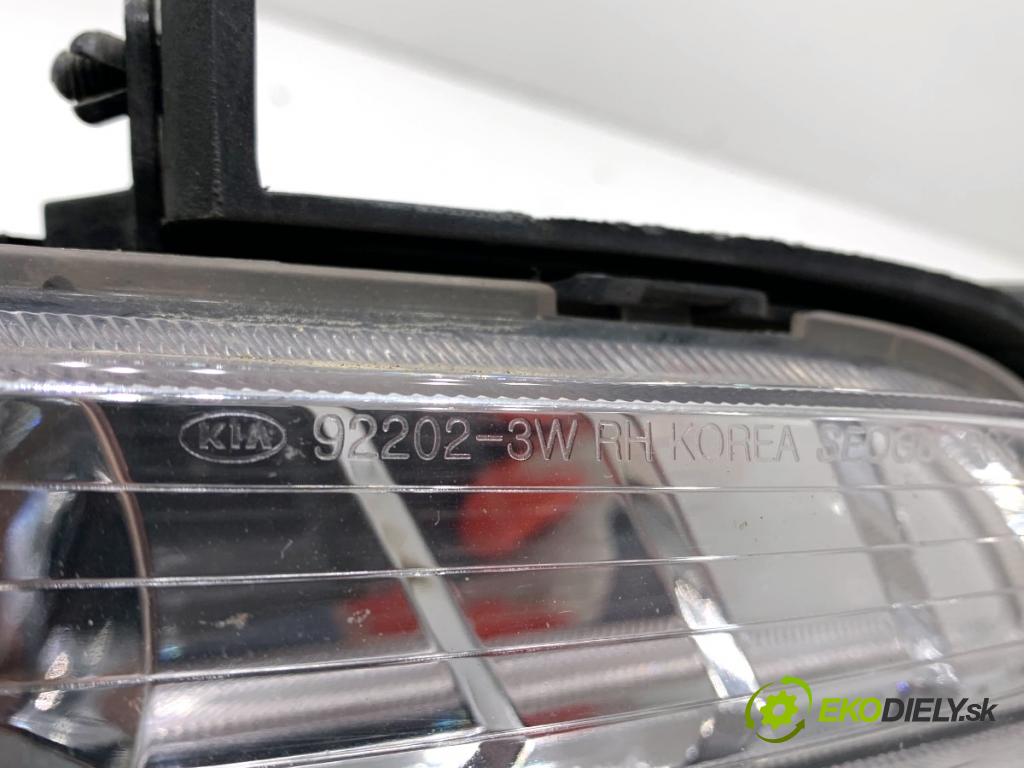 KIA SPORTAGE III SUV 2015 99 kW 1.6 GDI 1591 hmlové svetlo, hmlovka pravý přední část