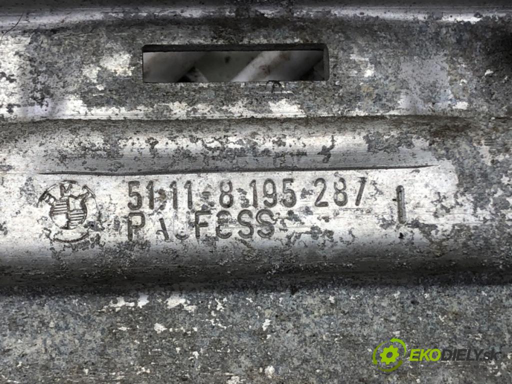 BMW E46 sedan 2000 100 kW 320 d 1951 výztuha nárazníka přední část 8195287 (Výztuhy přední)
