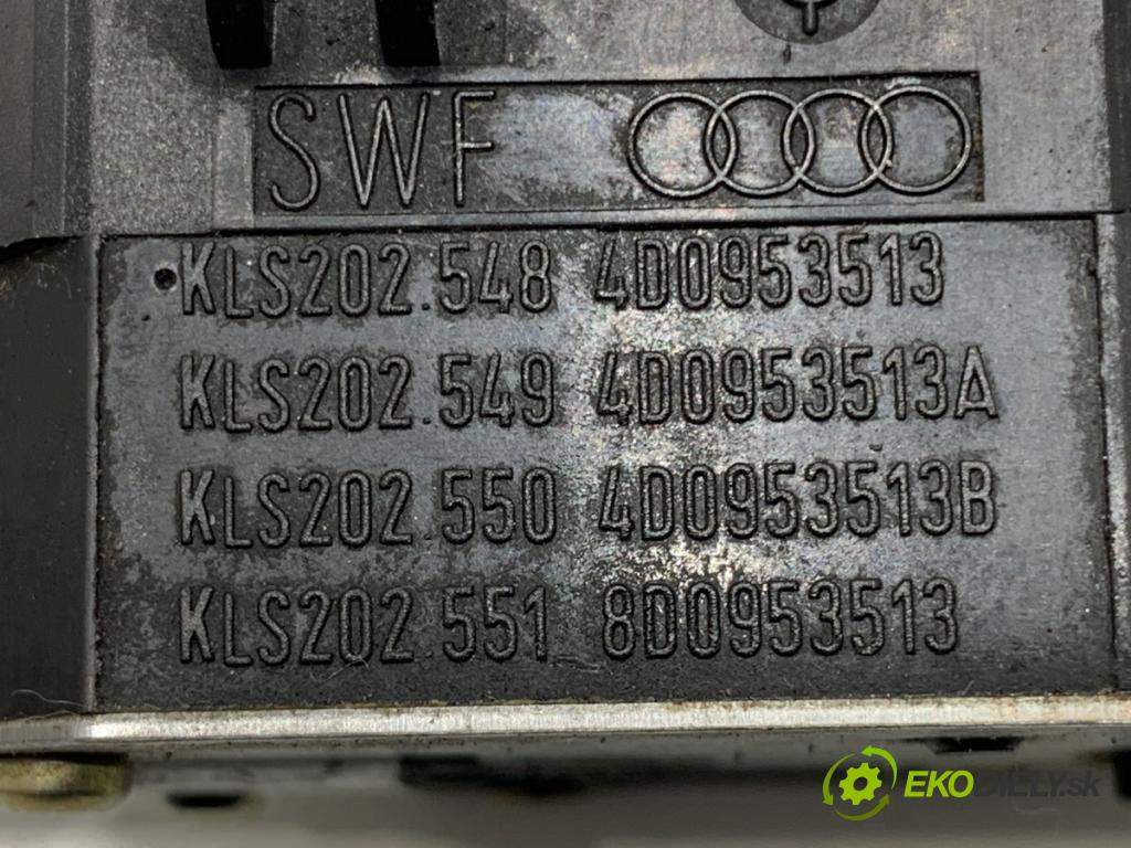 AUDI A4 B5 sedan 1995 74 kW 1.6 1595 Prepínač kombinovaný 4D0953513 (Prepínacie páčky pod volantom)