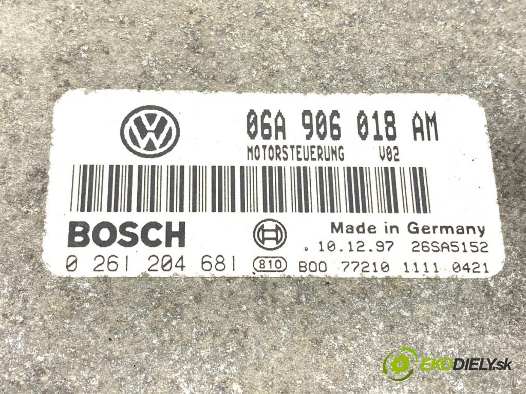 SKODA OCTAVIA I liftback 1998 92 kW 1.8 1781 riadiaca jednotka Motor 06A906018AM (Riadiaca jednotka)