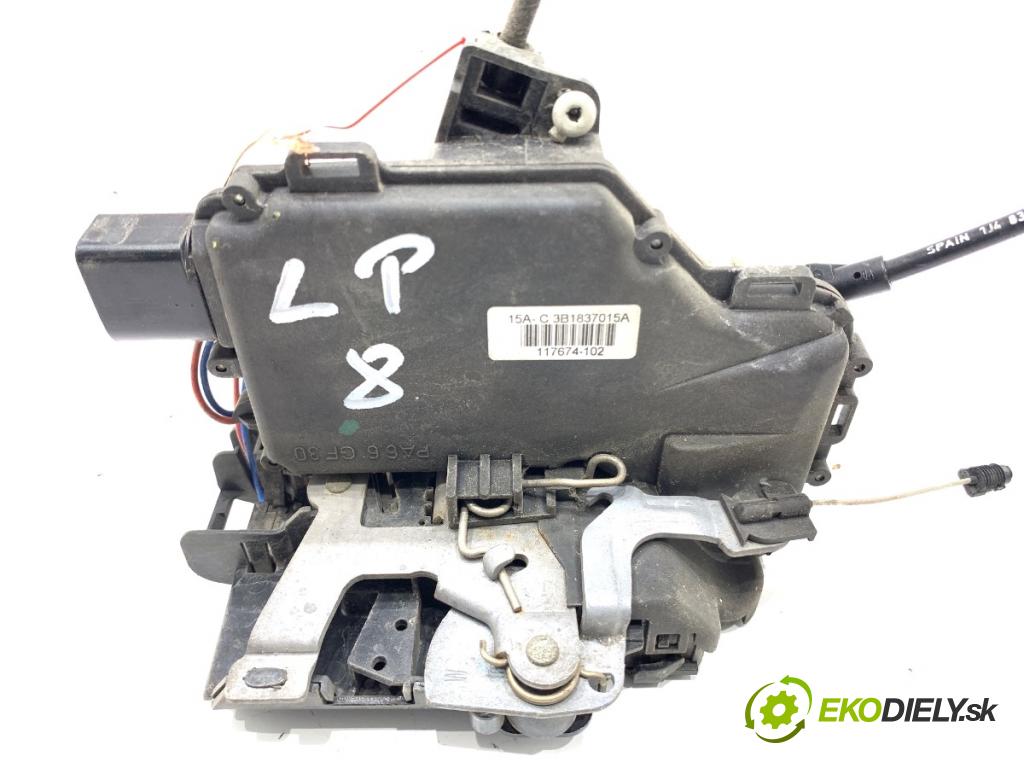 SEAT LEON I liftback 2001 81 kW 1.9 TDI 1896 zámok dveře levý přední část 3B1837015A