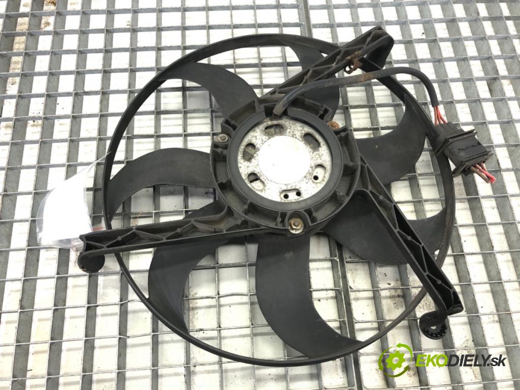 SKODA FABIA II liftback 2007 51 kW 1.2 1198 ventilátor chladiče 6Q0121206F (Ventilátory)