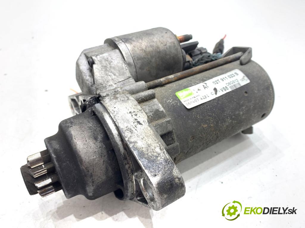SKODA FABIA II liftback 2007 51 kW 1.2 1198 Štartér 02T911023S (Štartér)