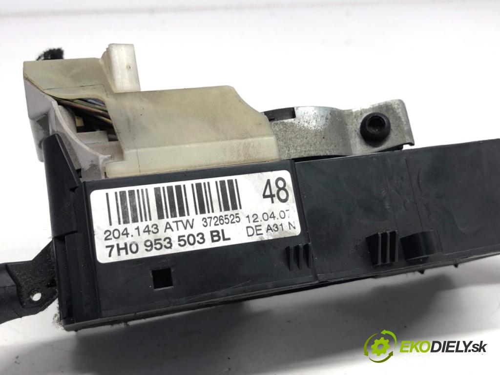 SKODA FABIA II liftback 2007 51 kW 1.2 1198 Prepínač kombinovaný 7H0953503BL (Prepínacie páčky pod volantom)