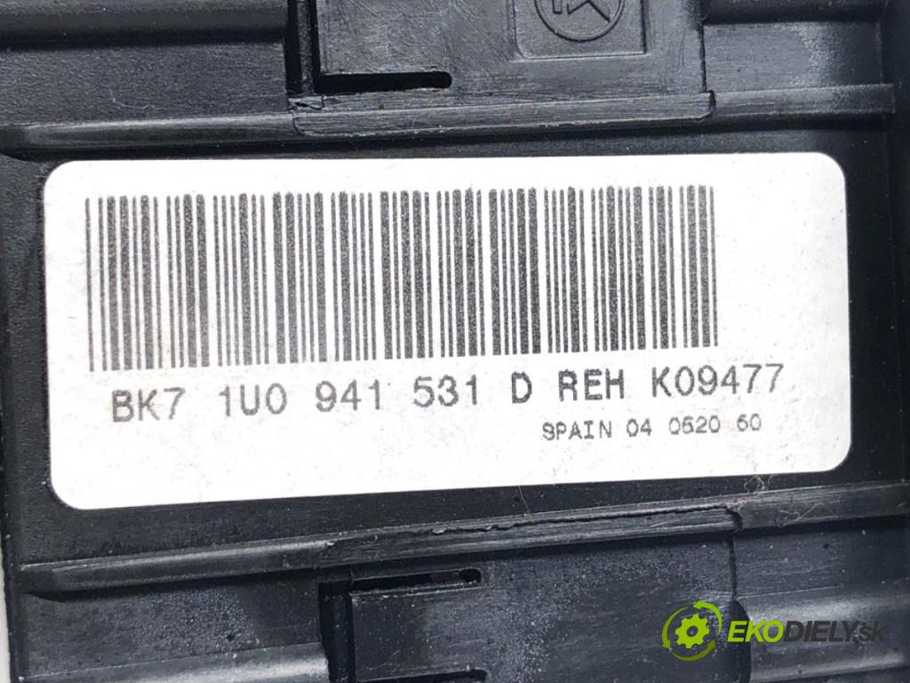 SKODA FABIA II liftback 2007 51 kW 1.2 1198 spínač světel 1U0941531D