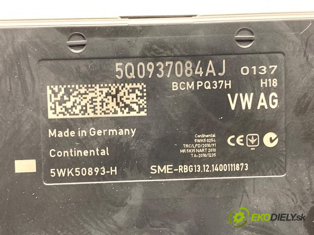 VW GOLF VII liftback 2014 110 kW 2.0 TDI 1968 Modul komfortu 5Q0937084AJ (Modul komfortu)