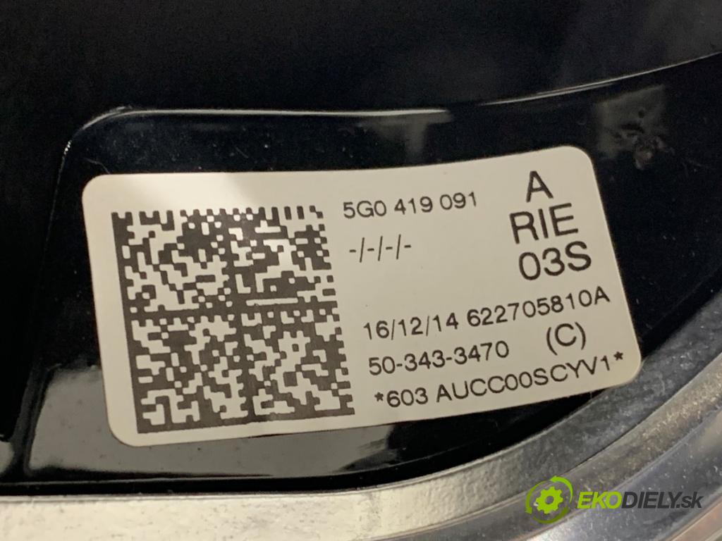 VW GOLF VII liftback 2014 110 kW 2.0 TDI 1968 Volant 5G0419091A (Volant)