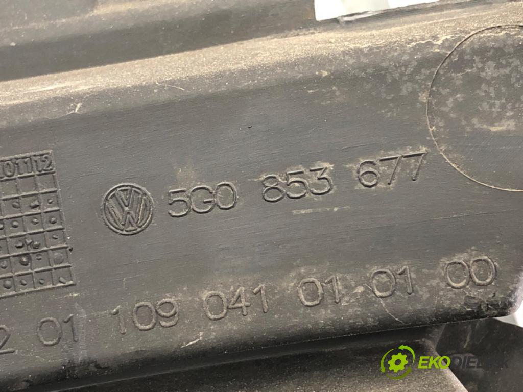 VW GOLF VII liftback 2014 110 kW 2.0 TDI 1968 mří nárazníka přední část střední 5G0853677