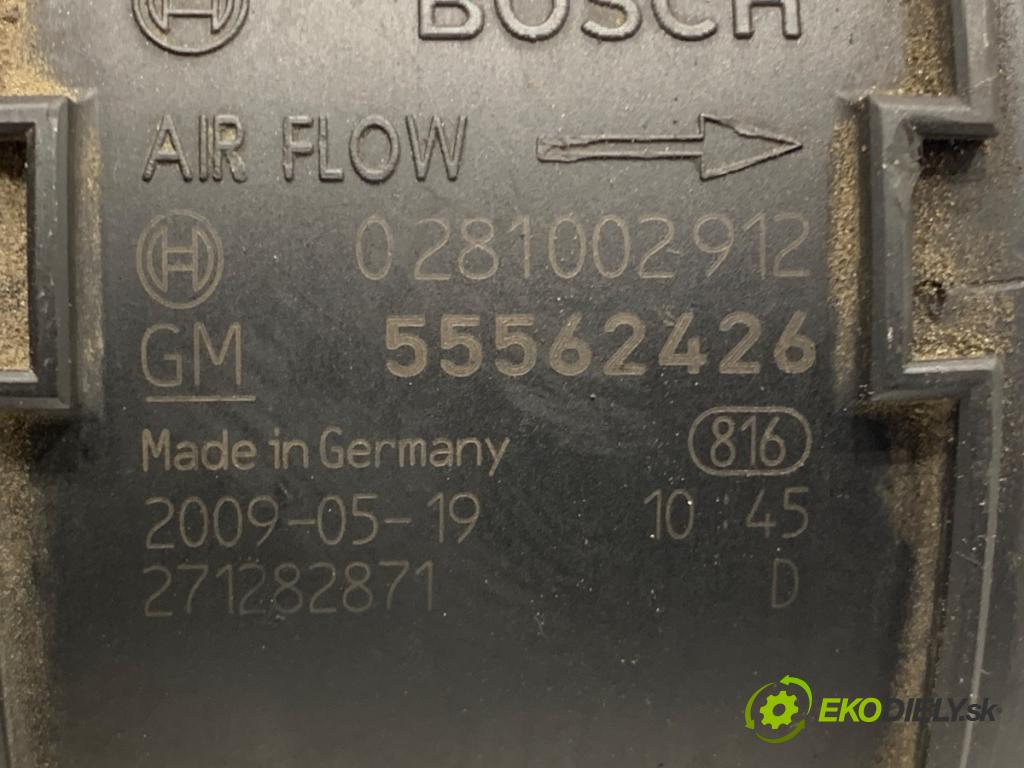 OPEL INSIGNIA A liftback 2009 118 kW 2.0 CDTI (68) 1956 Váha vzduchu 0281002912 55562426 (Váha vzduchu)