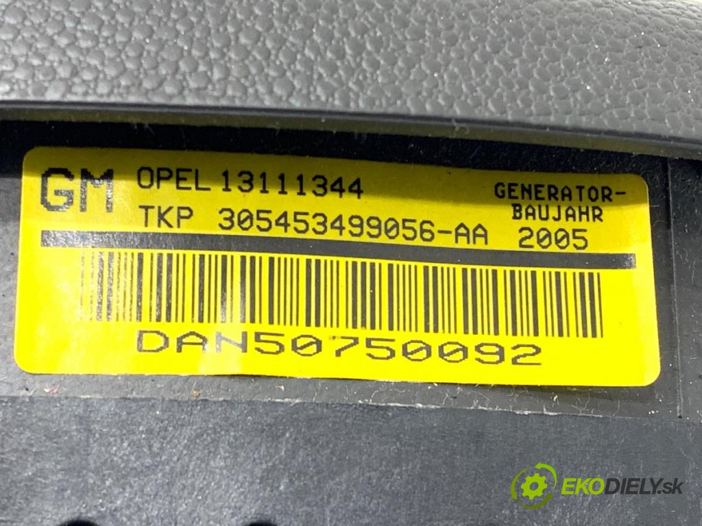 OPEL ASTRA H Kombi 2005 74 kW 1.7 CDTI (L35) 1686 AirBag volantu 13111344 (Airbag)