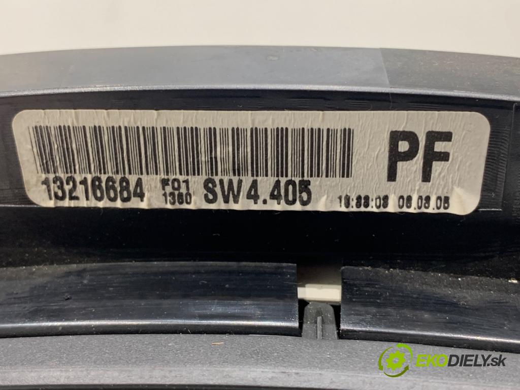 OPEL ASTRA H Kombi 2005 74 kW 1.7 CDTI (L35) 1686 Prístrojovka 13216684 (Prístrojová doska)