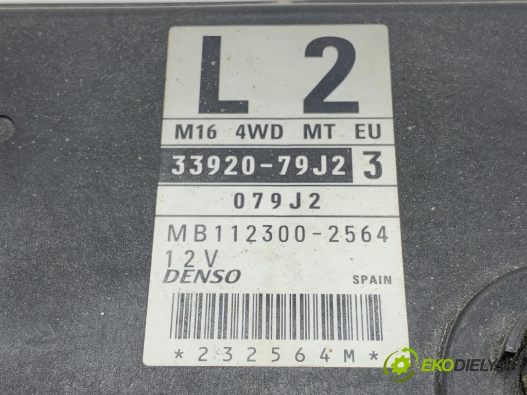 FIAT SEDICI SUV 2009 79 kW 1.6 16V 4x4 1586 riadiaca jednotka Motor 33920-79J23 (Riadiaca jednotka)