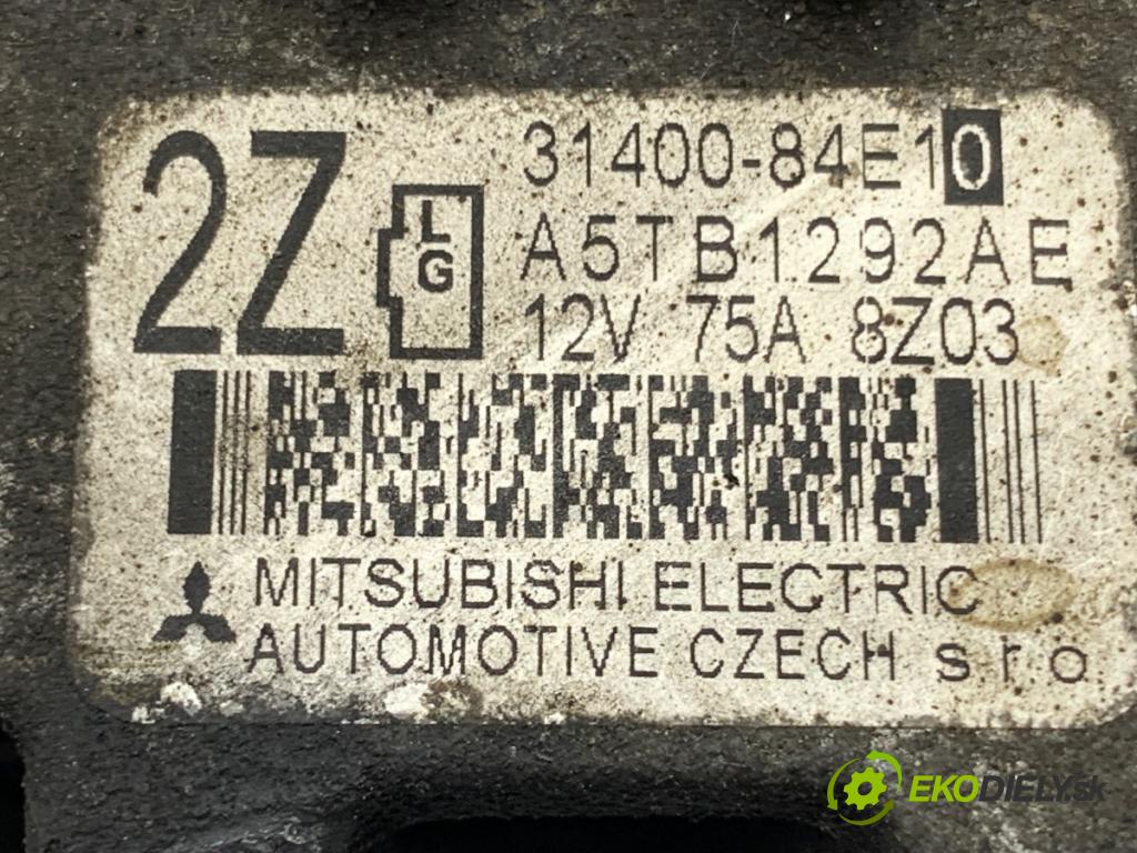 FIAT SEDICI SUV 2009 79 kW 1.6 16V 4x4 1586 Alternátor 31400-84E10 (Alternátor)
