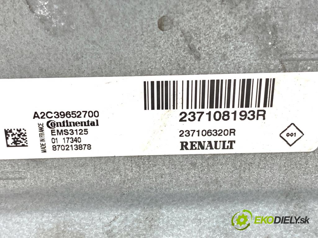 DACIA DUSTER SUV 2017 84 kW 1.6 SCe 115 1598 riadiaca jednotka Motor 237106320R (Riadiaca jednotka)