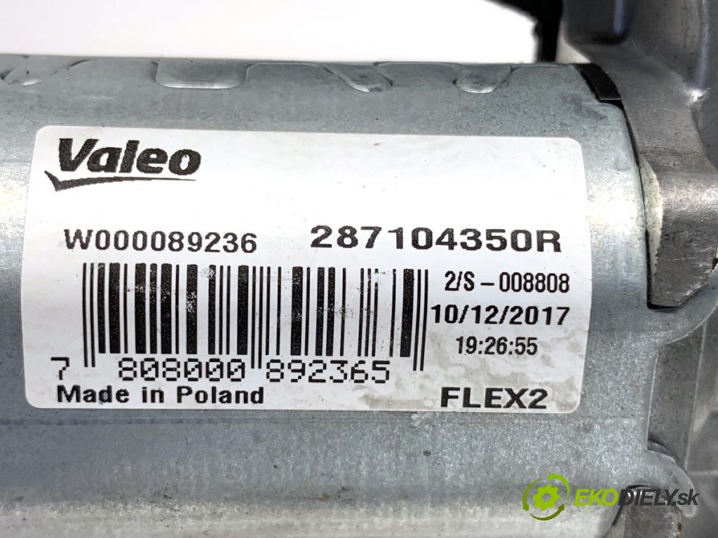 DACIA DUSTER SUV 2017 84 kW 1.6 SCe 115 1598 motor stěračů zadní část 287104350R