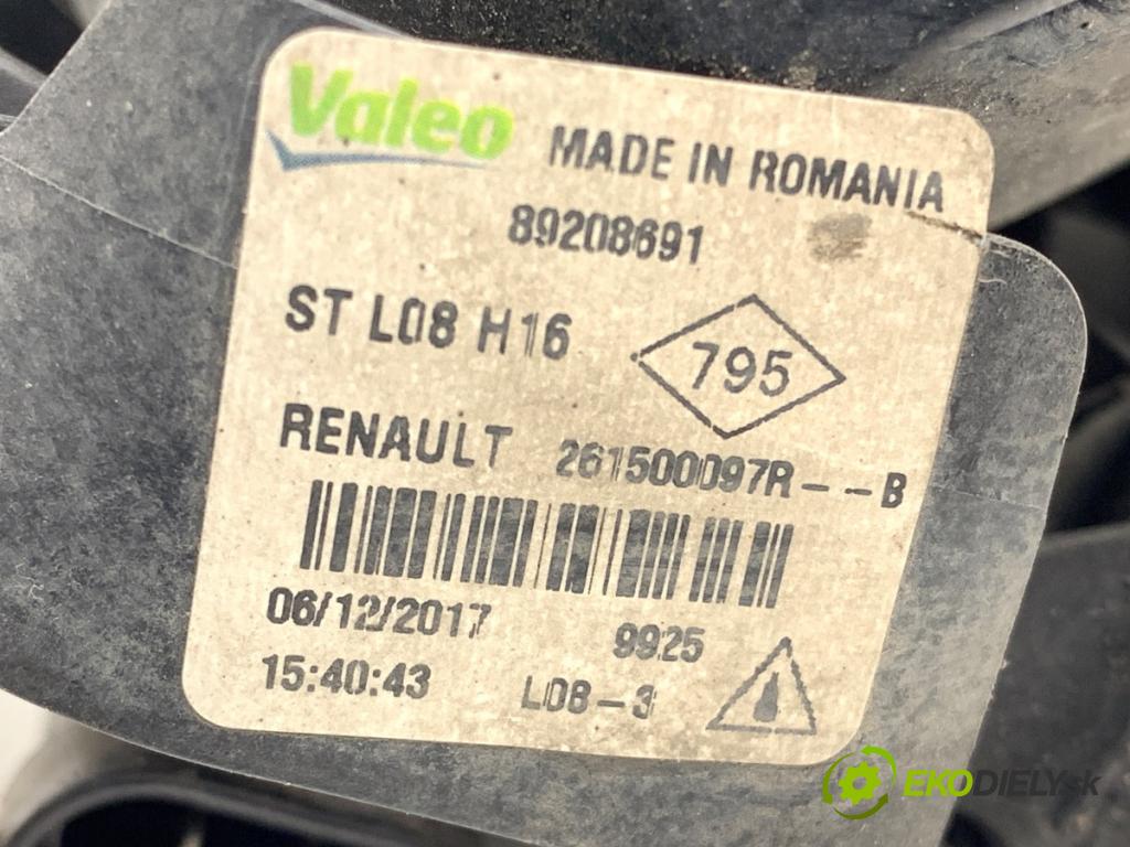 DACIA DUSTER SUV 2017 84 kW 1.6 SCe 115 1598 hmlové svetlo, hmlovka levý přední část 261500097R