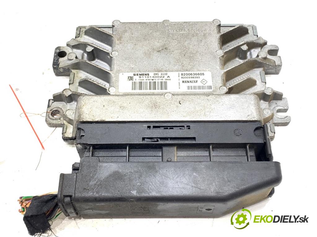 DACIA LOGAN Kombi 2007 77 kW 1.6 16V (KS0L, KS0M, KS0P, KS1S) 1598 riadiaca jednotka Motor 8200636605 (Riadiaca jednotka)