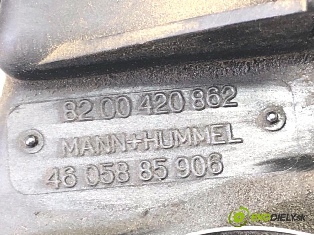 DACIA LOGAN Kombi 2007 77 kW 1.6 16V (KS0L, KS0M, KS0P, KS1S) 1598 Obal filtra vzduchu 8200420862 (Obal filtra vzduchu)